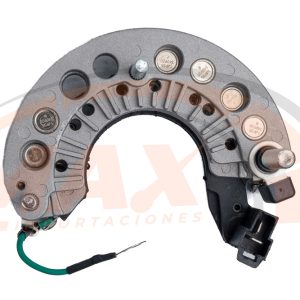 PORTADIODO CS-LR4918 MODELO CHINO TIPO MAHINDRA 6 DIODOS PERNO DERECHA CON ENCHUFE 2 TERMINALES