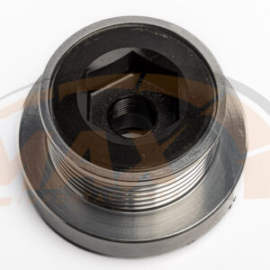 Alternative view of POLEA ZNP-28633A RENAULT LOGAN, CLIO, KANGOO (6 LINEAS) - DADO EXAGONAL