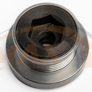 Alternative view of POLEA ZNP-28634A RENAULT LOGAN, CLIO, KANGOO (5 LINEAS) - A1